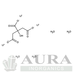 Tetrahydrat cytrynianu litu 99+% [6080-58-6]