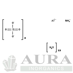 Dodekahydrat siarczanu glinowo-amonowego 99% [7784-26-1]