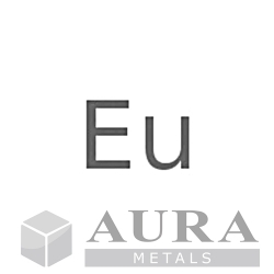 Europium Pieces destylowane na oleju mineralnym/ 99,99% (REO) [7440-53-1]