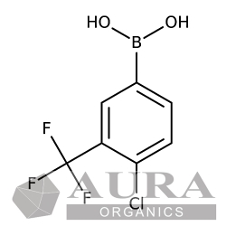 Kwas 4-chloro-3-(trifluorometylo)fenyloboronowy 95+% [176976-42-4]