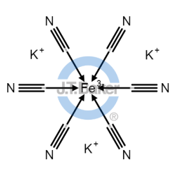 Potasu heksacyjanożelazian(III) min. 99.0% (jodometria), kryształy, BAKER ANALYZED® ACS [13746-66-2]