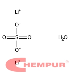 Litu siaczan 1hydrat CZDA [10102-25-7]