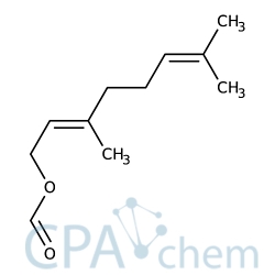Mrówczan geranylu (mieszanina izomerów) CAS:105-86-2 EC:203-339-4