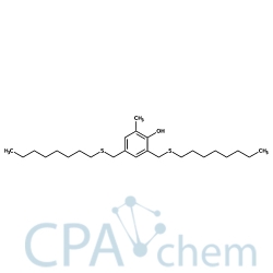 2-metylo-4,6-bis((oktylotio)metylo)fenol CAS:110553-27-0