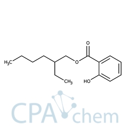 2-hydroksybenzoesan 2-etyloheksylu CAS:118-60-5 EC:204-263-4