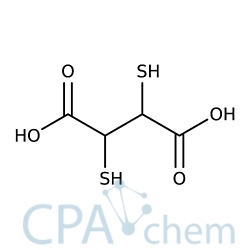 kwas mezo-2,3-dimerkaptobursztynowy [CAS:304-55-2]
