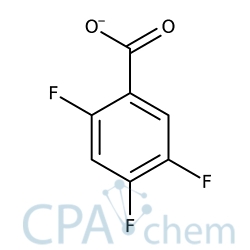 Kwas 2,4,5-trifluorobenzoesowy CAS:446-17-3