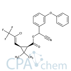 lambda-cyhalotryna [CAS:91465-08-6] 10 ug/ml w cykloheksanie