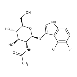 5-bromo-4-chloro-3-indolylo-2-acetamido-2-deoksy-b-D-glukopiranozyd [4264-82-8]