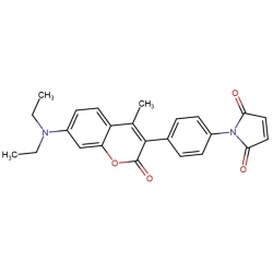 7-Dietyloamino-3- (4-maleimidofenylo) -4-metylokumaryna [76877-33-3]