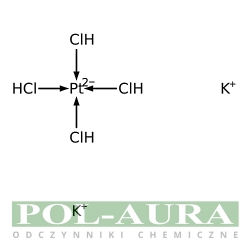 Potasu tetrachloroplatynian (II), 99.95% (podstawa metali) [10025-99-7]
