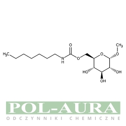 Metylu 6-O-(N-heptylokarbamoilo)-a-D-glukopiranozyd [115457-83-5]