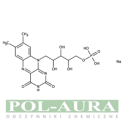 Ryboflawiny-5'-fosforan sól monosodowa hydrat, klasa USP [130-40-5]