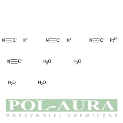 Potasu tetracyjanoplatynian (II) hydrat [14323-36-5]