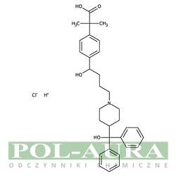 Feksofenadyny chlorowodorek [153439-40-8]