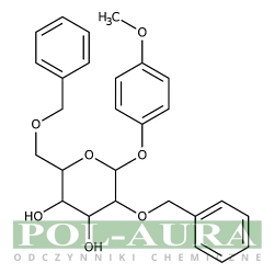 4-Metoksyfenylo 2,6-di-O-benzylo-b-D-galaktopiranozyd [159922-50-6]