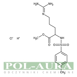 N(alfa)-Tosylo-L-argininy ester metylowy, chlorowodorek [1784-03-8]