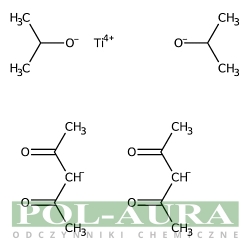 Tytan (diizopropoksyd) bis (2,4-pentanodionian), 75% w izopropanolu [17927-72-9]