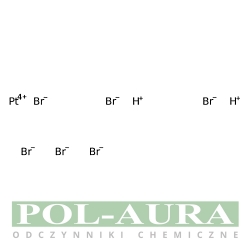 Diwodoru heksabromoplatynian (IV) hydrat [20596-34-3]