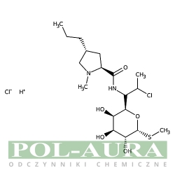 Klindamycyna chlorowodorek [21462-39-5]