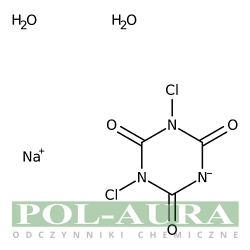 Kwas dichloroizocyjanurowy soli sodowej 2 hydrat [51580-86-0]