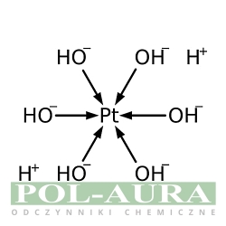 Dihydrogen heksahydroksyflatynian (lV), 99.95% (w przeliczeniu na metale) [51850-20-5]