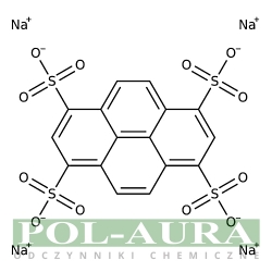 Kwas 1,3,6,8-pirenetrasulfonowy sól tetrasodowa [59572-10-0]