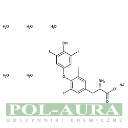 L-Tyroksyna sodu 5 hydart [6106-07-6]