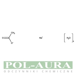 Sodu octan 3 hydrat, 99%, ACS [6131-90-4]
