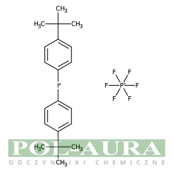 Bis(4-tert-Butylofenylo)jodoniowy heksafluorofosforan [61358-25-6]