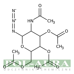 Azido 2-acetamido-2-deoksy-3,4,6-tri-O-acetylo-beta-D-glukopiranozyd [6205-69-2]