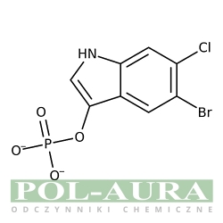 5-Bromo-6-chloro-3-indolil sól p-toluidyny fosforanu [6769-80-8]