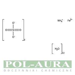 Amonu żelaza(III) siarczan dodekahydrat [7783-83-7]