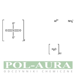 Dodekahydrat siarczanu glinowo-amonowego [7784-26-1]