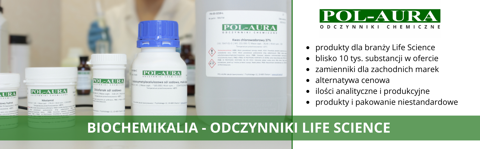 Biochemikalia - Odczynniki Life Science