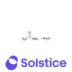 Trójwodny octan sodu [6131-90-4] Puriss., BP, Ph. Eur., USP, FCC, E262, 99.0-101.0% (calc. to the dried substance), max.0.00002% Al