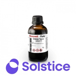 HYDRANAL™ – woda w metanolu 5,0 [67-56-1] Titrating agent for volumetric back titration according to Karl Fischer, 5.00 mg/mL ± 0.05 mg/mL water in me