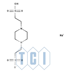 Sól monosodowa kwasu piperazyno-1,4-bis(2-etanosulfonowego) [składnik buforu gooda do badań biologicznych] 99.0% [10010-67-0]