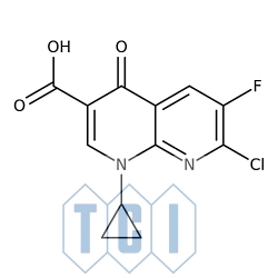 Kwas 7-chloro-1-cyklopropylo-6-fluoro-1,4-dihydro-4-okso-1,8-naftyrydyno-3-karboksylowy 98.0% [100361-18-0]