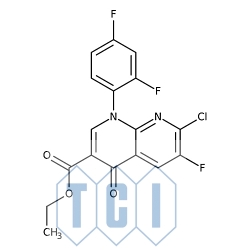 7-chloro-1-(2,4-difluorofenylo)-6-fluoro-4-okso-1,4-dihydro-1,8-naftyrydyno-3-karboksylan etylu 98.0% [100491-29-0]