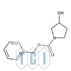 (r)-1-karbobenzoksy-3-pirolidynol 98.0% [100858-33-1]