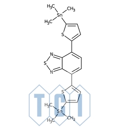 4,7-bis(5-trimetylostannylo-2-tienylo)-2,1,3-benzotiadiazol 95.0% [1025451-57-3]