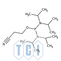 2-cyjanoetylo n,n,n',n'-tetraizopropylofosforodiamidyt 95.0% [102691-36-1]