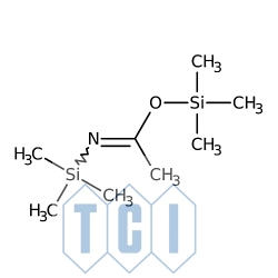 Zestaw n,o-bis(trimetylosililo)acetamidu tms-ba (25% w acetonitrylu) 1 ml × 8 / fiolka reakcyjna, pojemność 2 ml × 8 [odczynnik trimetylosililujący, d