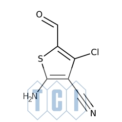 2-amino-4-chloro-5-formylo-3-tiofenokarbonitryl 98.0% [104366-23-6]