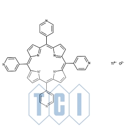 Okso[5,10,15,20-tetra(4-pirydylo)porfirynato]tytan(iv) [oznaczanie glukozy w surowicy i moczu] 90.0% [105250-49-5]