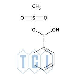 [hydroksy(metanosulfonyloksy)jodo]benzen 98.0% [105551-42-6]