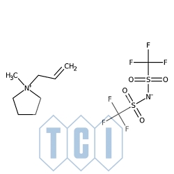 1-allilo-1-metylopirolidynium bis(trifluorometanosulfonylo)imid 98.0% [1059624-23-5]