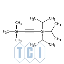 Triizopropylo[(trimetylosililo)etynylo]silan 97.0% [107474-02-2]