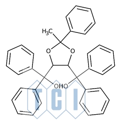 (+)-4,5-bis[hydroksy(difenylo)metylo]-2-metylo-2-fenylo-1,3-dioksolan 95.0% [109306-21-0]